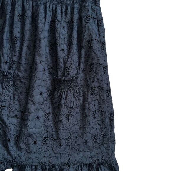 VINTAGE JUICY COUTURE Black Off The Shoulder Lace Dress Size 8 - Picture 4 of 10